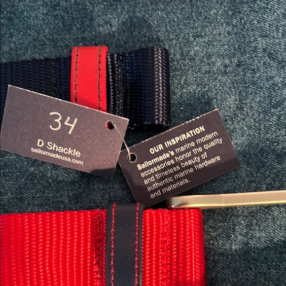 Sailormade Red and Blue Belts - Picture 3 of 13